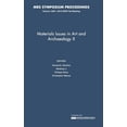 thumbnail image 1 of Mrs Proceedings Materials Issues in Art and Archaeology X, (Hardcover), 1 of 1