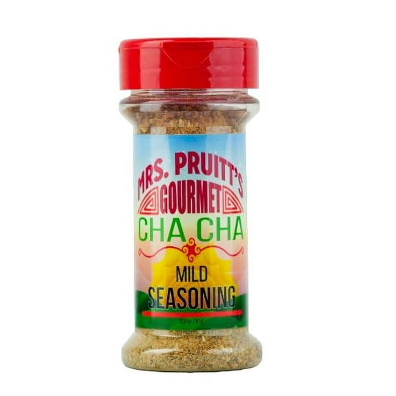 Mrs. Pruitt's Gourmet CHA CHA Mild Seasoning 3.2 oz