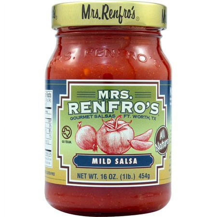 Salsa Rins Mrs Renfro'S Salsa Mild, 16 Oz - Walmart.com