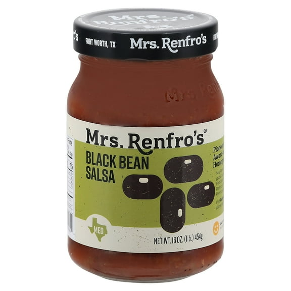 Mrs. Renfro's Black Bean Salsa 16 oz (Pack Of 6)