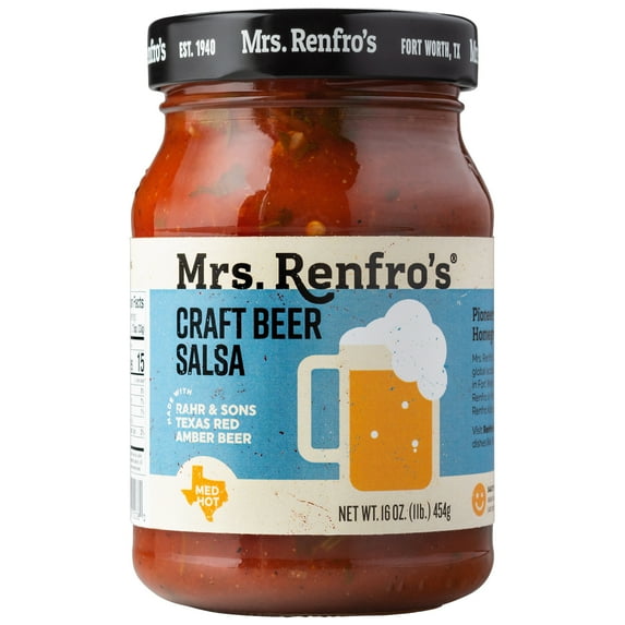 Mrs. Renfro's Craft Beer Salsa, 16 oz