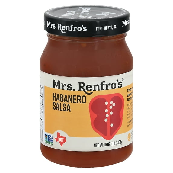 Mrs. Renfro's Habanero Salsa 16 oz (Pack of 6)