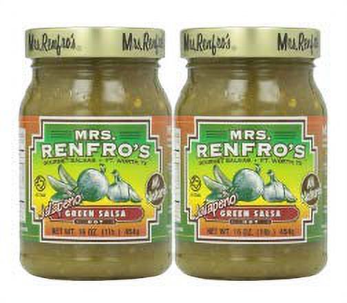 Mrs. Renfro's Green Hot Jalapeo Salsa (6x16Oz) main image 1