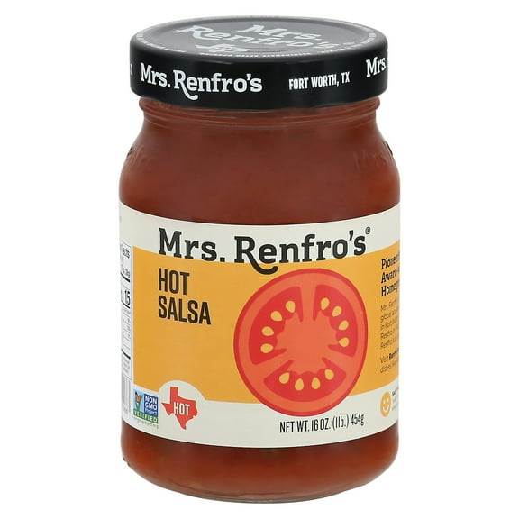 Mrs. Renfro's Hot Picante Salsa 16 oz (Pack Of 6)