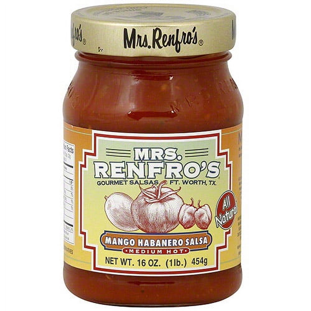 Mrs. Renfro's Medium Hot Mango Habanero Salsa, 16 oz (Pack of 6) - image 1 of 1