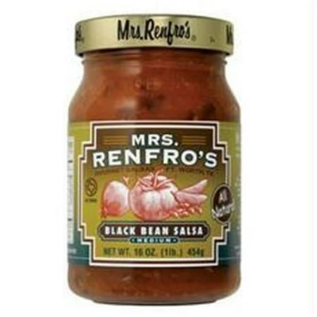 Mrs Renfros Mrs Renfros Black Bean Salsa -6x16oz