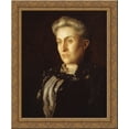 thumbnail image 1 of Mrs Richard Day 24x20 Gold Ornate Wood Framed Canvas Art by Thomas Eakins, 1 of 2