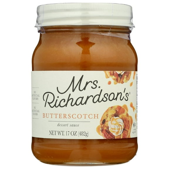 Mrs. Richardson's Butterscotch Topping 17 oz (Pack of 6)