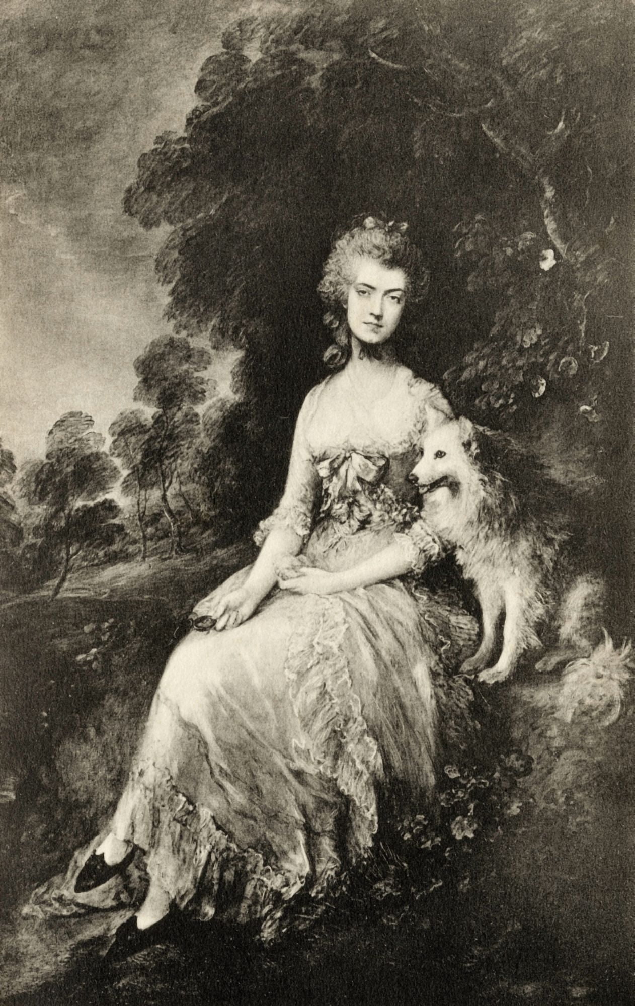 Mrs Robinson After Painting By Gainsborough Mary Perdita Robinson 1757 Or 1758 To 1800 English Poet Novelist And Actress Canvas Art - Ken Welsh Design Pics (11 x 18)