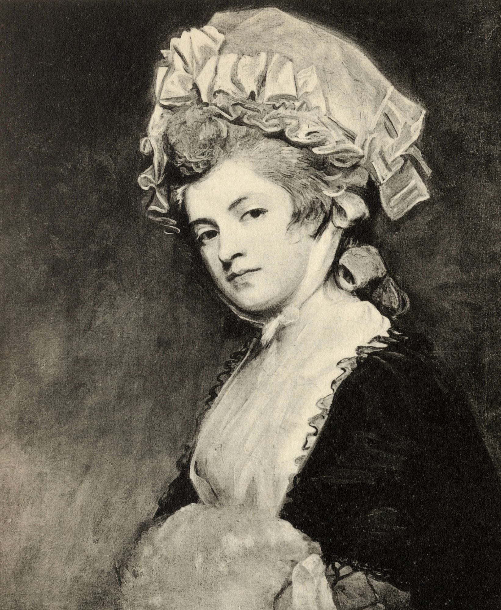 Mrs Robinson After The Painting By Romney Mary Perdita Robinson 1757 Or 1758 To 1800 English Poet Novelist And Actress Canvas Art - Ken Welsh Design Pics (12 x 15)