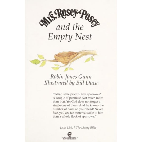 Pre-Owned Mrs. Rosey-Posey and the Empty Nest (Paperback) 0781403294 9780781403290