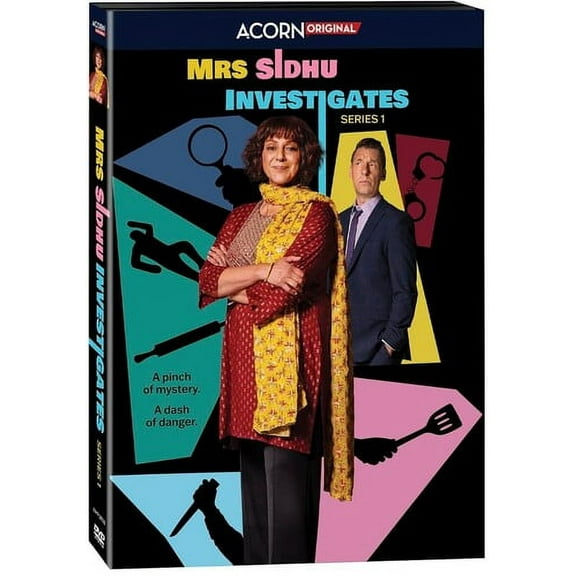 Mrs. Sidhu Investigates: Series 1 (DVD), Acorn, Drama