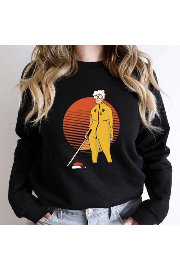 Mrs. St. Nick Funny Christmas Holiday Matching Graphic SW3501 Unisex Sweatshirt, Up to Size 5XL