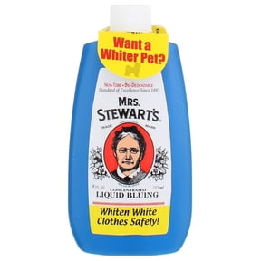 Mrs. Stewart's Unscented Scent Laundry Whitener Liquid 8 oz.