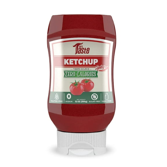 Mrs Taste Zero Calorie Ketchup (12oz) Flavor: Spicy