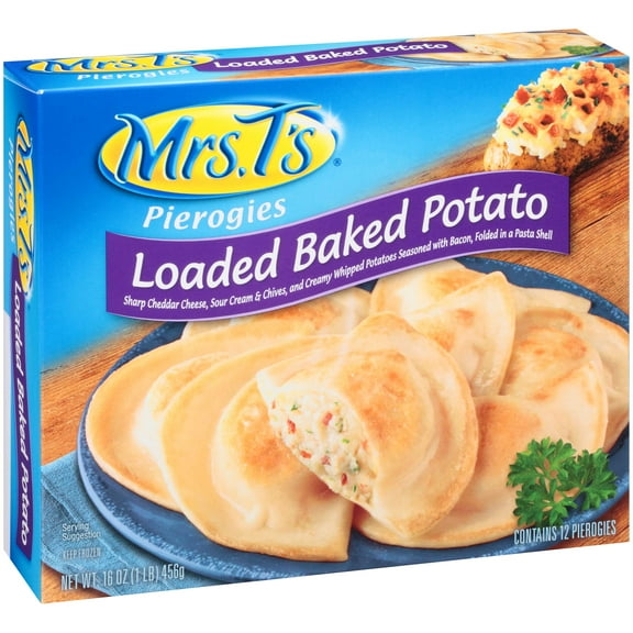 Mrs. Ts Pierogies Loaded Baked Potato - 12 count per pack -- 12 per case