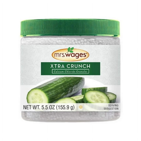 Mrs. Wages Xtra Crunch Pickle Mix Granules, Easy-to-Use, 5.5 oz Jar, No Spice