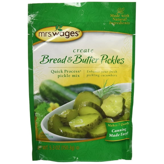 Mrs. Wages Bread N Butter Pickling Mix Pack of 1