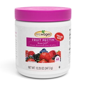 Mrs. Wages Bulk Fruit Pectin Powder for Homemade Jams and Jellies, Canning Pectin, 12 oz Canister