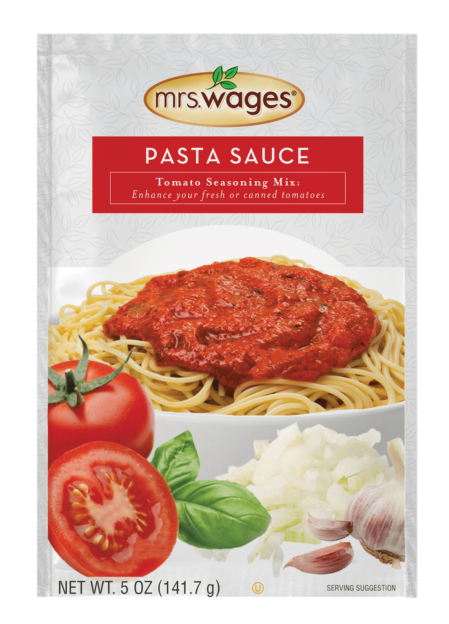 Mrs. Wages Create Tomato Pasta Sauce Mix, 5 Ounce Packet, 13 Servings