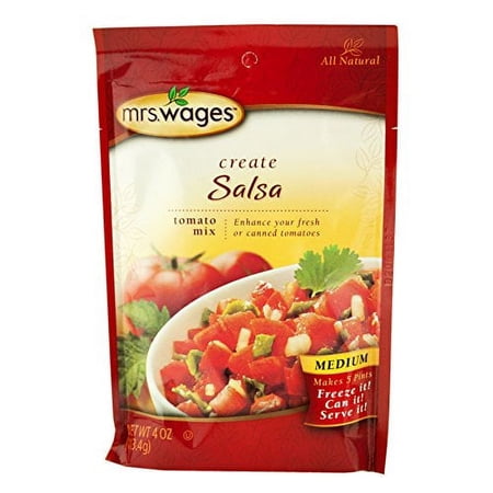 Mrs. Wages Create Your Own Salsa Mix, 4 oz., 3 Packets