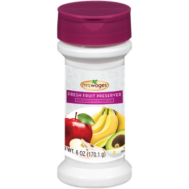 Mrs. Wages Fresh Fruit Preserve Mix, Canning Supplies for Homemade Jams and Jellies, 6 oz Pectin Pack for Water Bath Canning
