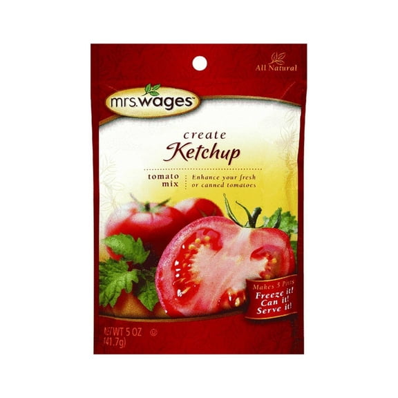 Mrs. Wages Ketchup Tomato Mix 5-Ounce Package
