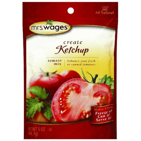 Mrs. Wages Ketchup Tomato Mix (5-Ounce Package)