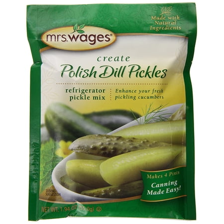 Mrs. Wages Polish Dill Pickles Refrigerator Mix (VALUE PACK of 12)