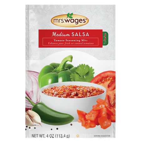 Mrs. Wages Salsa Mix Medium Packet, 4 oz