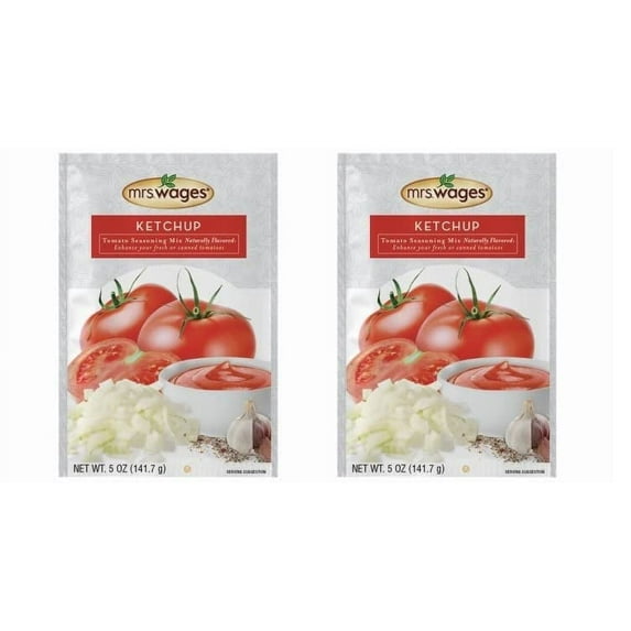 Mrs. Wages W541-J4425 5 oz Ketchup Mix Seasoning - Quantity 2 Packaging may vary H1
