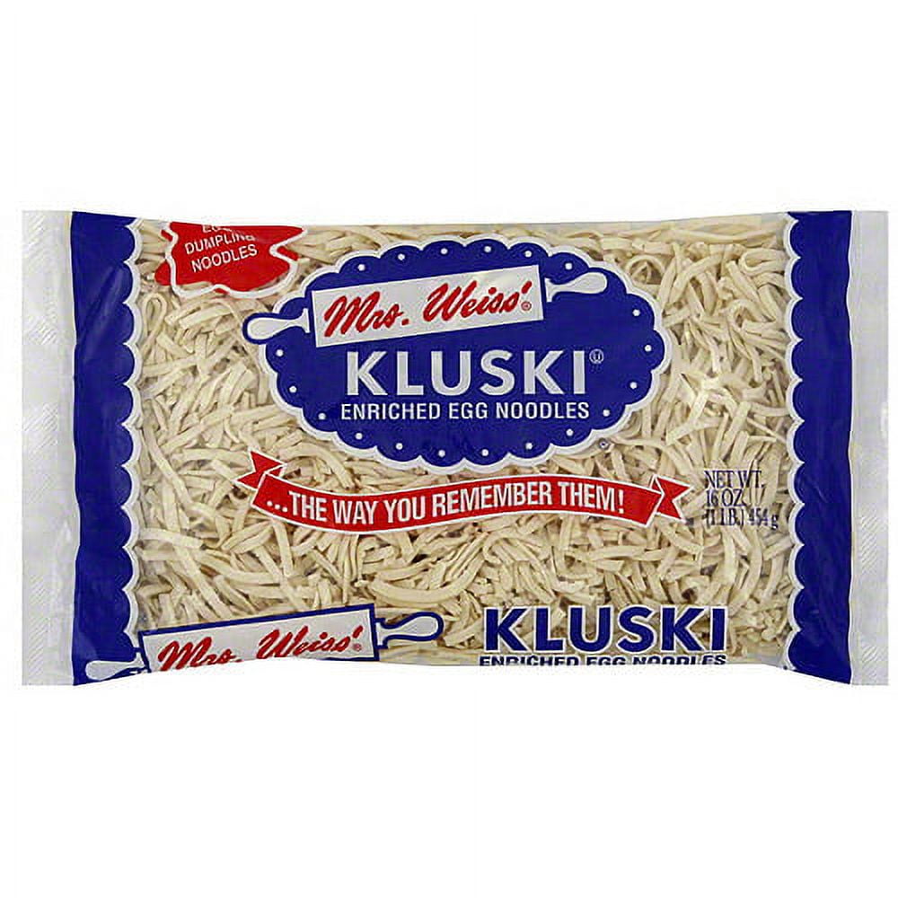 Mrs. Weiss' Kluski Egg Noodle Pasta, 16 oz (Pack of 12)