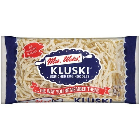 Mrs Weiss' Kluski Egg Noodles 8 oz (Pack of 10)