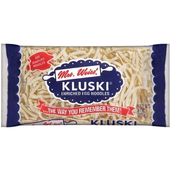 Mrs Weiss' Kluski Egg Noodles 8 oz (Pack of 32)