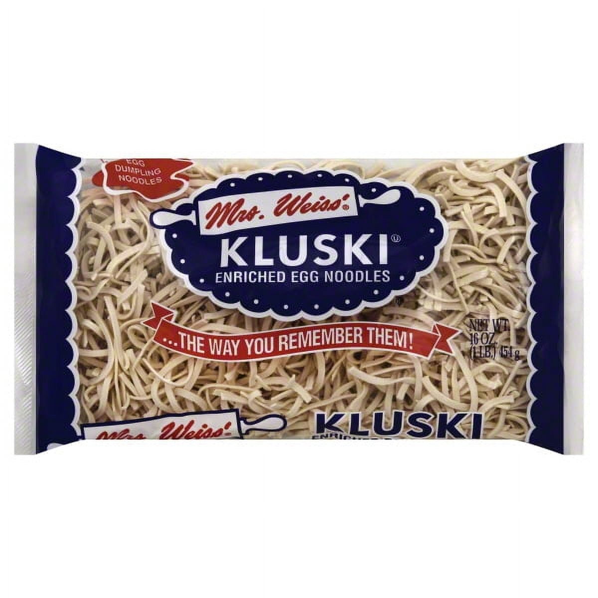 Mrs. Weiss' Kluski Enriched Egg Noodles, 16Ounce Bag