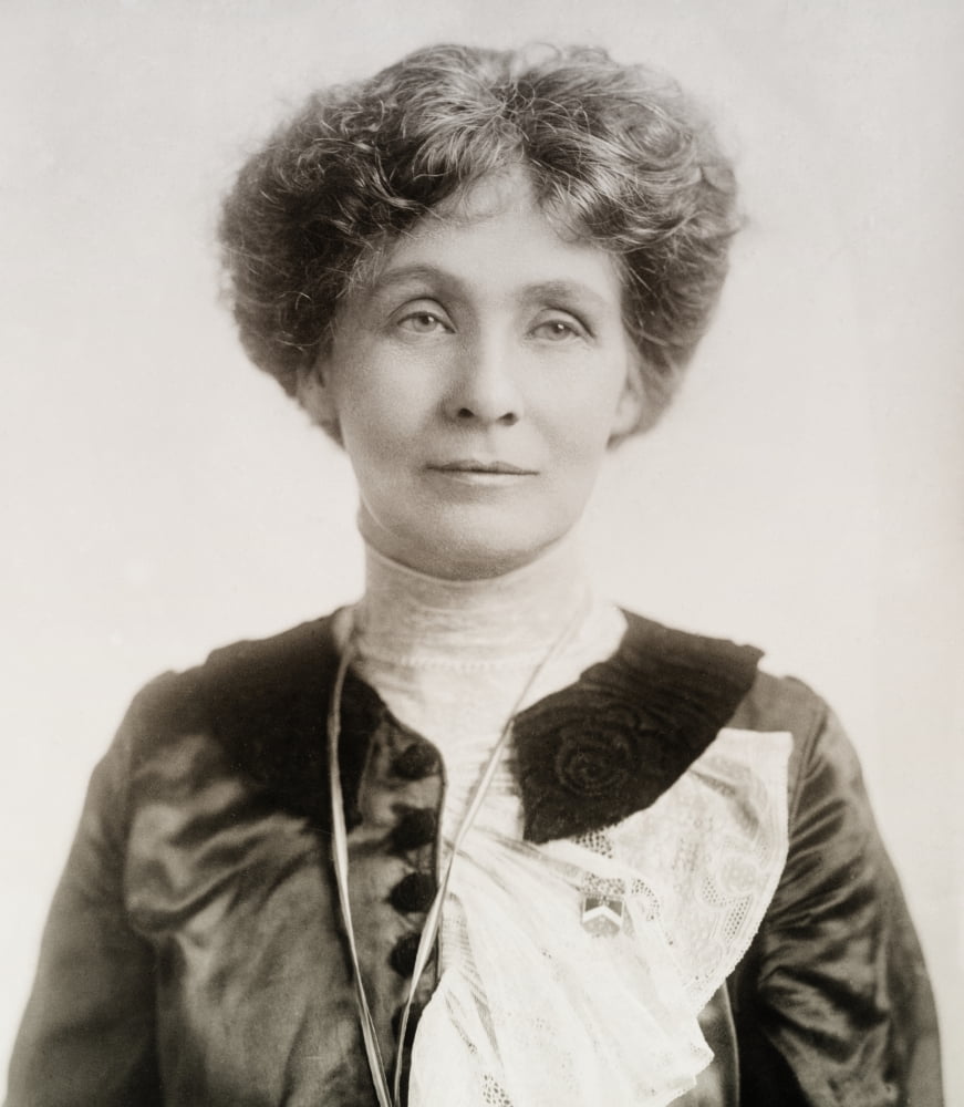 MrsEmmeline (Emily) Pankhurst1858 Canvas Art - Ken Welsh Design Pics (26 x 30)
