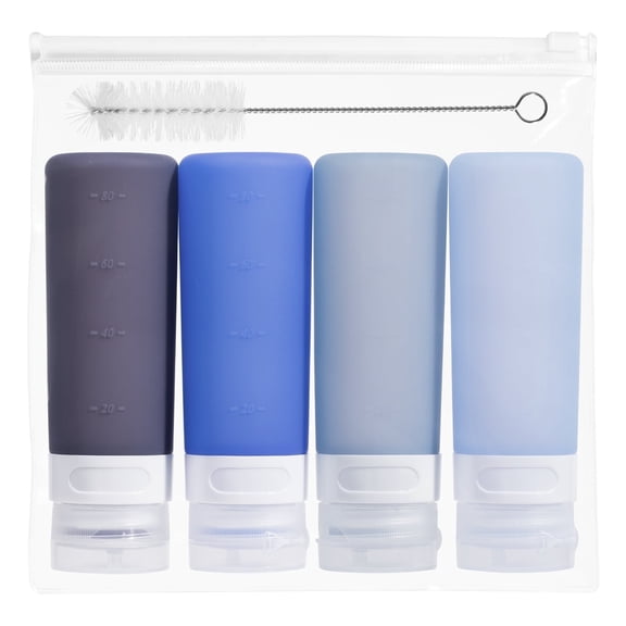 Micebay, Condiment Squeeze Bottles, 3 oz Leakproof, 4 Pack - Walmart.com
