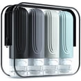 thumbnail image 1 of Mrsdry Travel Bottles for Toiletries, Tsa Approved 3oz Travel Size Containers BPA Free Leak Proof Refillable Liquid Silicone Squeezable Travel Accessories for Shampoo Conditioner Lotion (4 Pack), 1 of 10