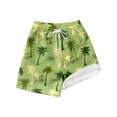 thumbnail image 1 of Mrzhqd Boys Swim Trunks With Compression Liner Summer Casual Stretch Boys Swim Shorts With Drawstring, 1 of 4