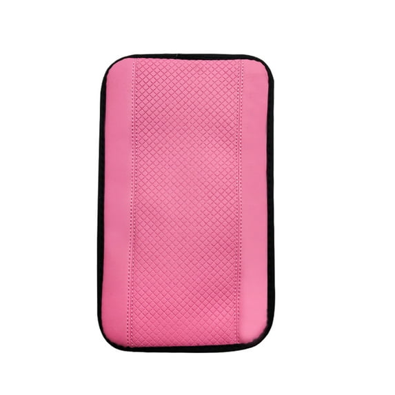 Mrzvby Gifts for Women Clearance!Car Armrest Storage Box Mat, Fiber Leather Car Center Console Cover, Car Armrest Seat Box Cover Accessories Interior Protection For Most Vehicle, SUV, Car