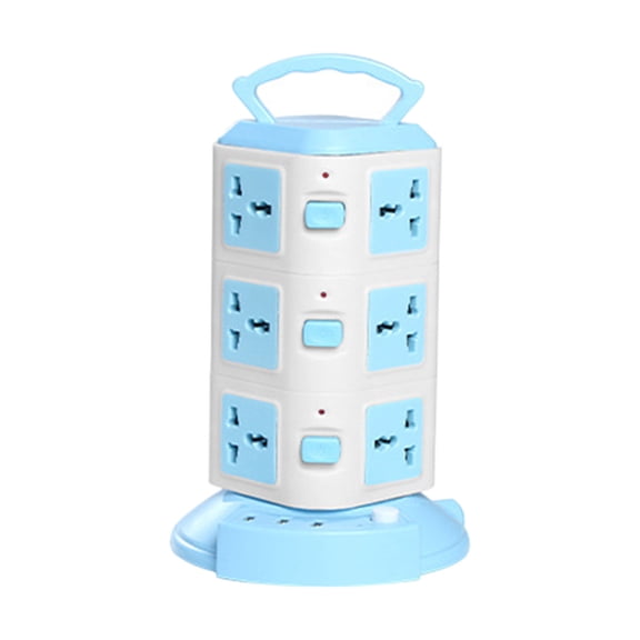 Mrzvby Gifts for Women Clearance!Power Strip Surge Protector-Power Strip Tower With 3 USB Ports&20 Universal Socket Plugs , 6.6 Feet Long Extension Cord-Universal Charging Station Vertical Sock