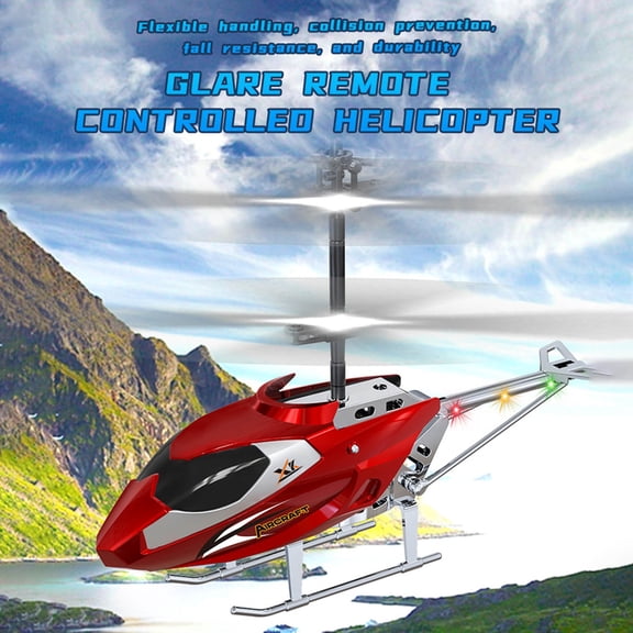 Mrzvby Gifts for Women Clearance!.5 Remote Control Helicopter USB Charging Crash Remote Control Aircraft Model Toys