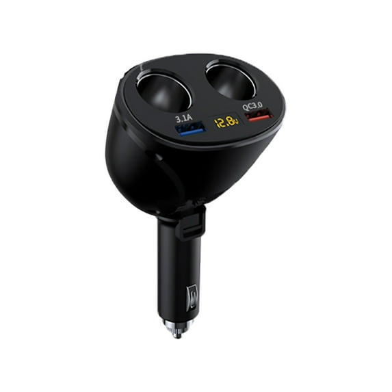 Mrzvby Gifts for Women Clearance!Car Charger USB Car Charger QC3.0+USB 3.1A Port Fast Charger 12V/24V Cigarett-e Plug Charge