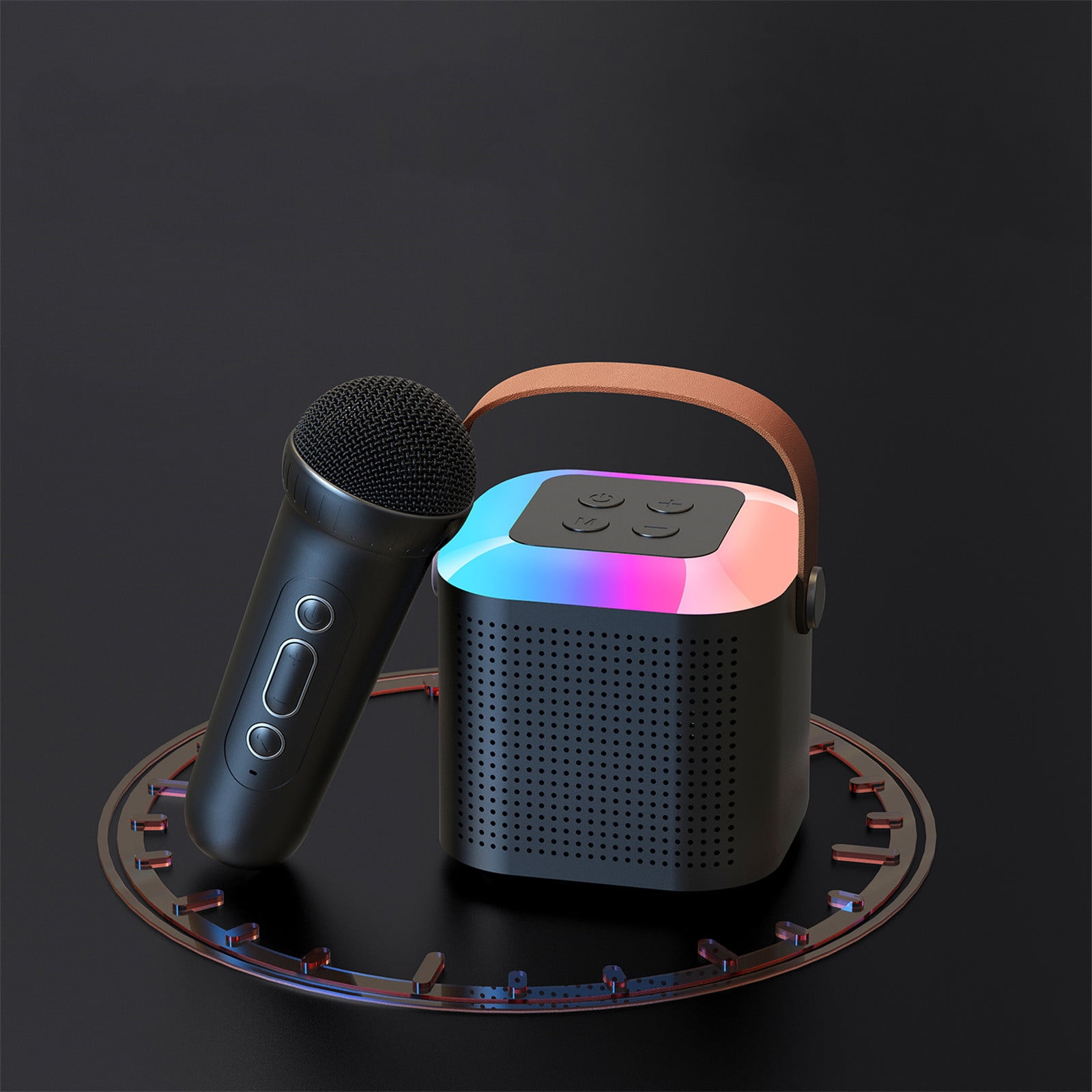 Mrzvby Gifts for Women Clearance!Handheld Portable Microphone, Microphone, Mini Outdoor Home Small Speaker, Intelligent Wireless Karaoke Sound Set