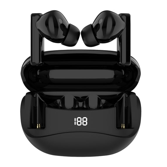 Mrzvby Gifts for Women Clearance!Wireless Bluetooth Earphones Intelligent Digital Display Business High-end Earphones