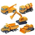 thumbnail image 1 of Mrzvby Holiday Toys and Gifts for Boys and Girls Alloy Toy Car Set Engineering Vehicle Boy Simulation Military Aircraft Tank Fire Truck Excavator, 1 of 5