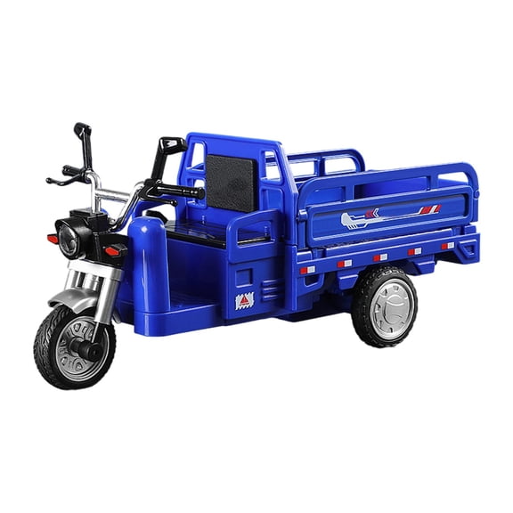 Mrzvby Holiday Toys and Gifts for Boys and Girls Pull-Back Alloy Tricycle Toy With Sound And Light Multi-Functional Dump Truck