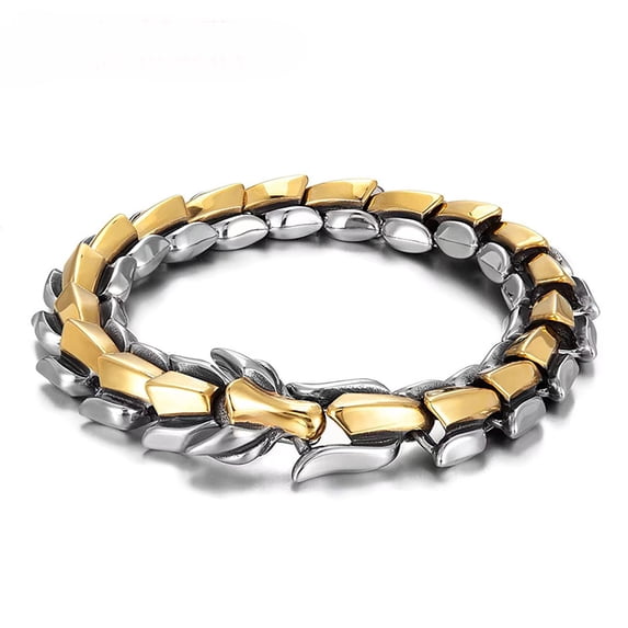 Mrzvby Holiday Toys and Gifts for Boys and Girls Punk Hip-hop Men's Bracelet Link Chain Bracelet Jewelry Gifts For Men