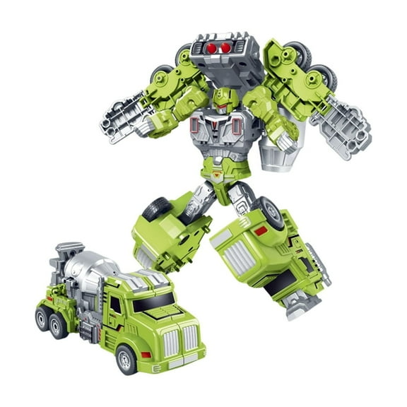 Mrzvby Holiday Toys and Gifts for Boys and Girls Transformable Car Toy Truck Mecha Robot Male Puzzle Boy Engineering Truck Model
