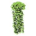 thumbnail image 1 of Mrzvby Mothers Day Gifts for Womem Artificial Hanging Plants Flowers Simulation Violet Wall Hanging Wedding Home Decoration Simulat Living Room Ceiling Decoration Plastic Wrapping Plants, 1 of 8